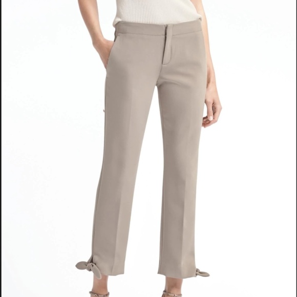 Banana Republic | Pants u0026 Jumpsuits | Banana Republic Avery Tiehem Tailored Ankle  Pant | Poshmark